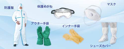 Amazon | [高田衛材] Tyvek(R) 「感染症防護対策キット」デュポン(TM